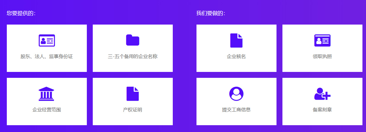北辰區公司注冊需要哪些資料?