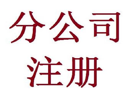 分公司代辦注冊準備材料及流程和注意事項